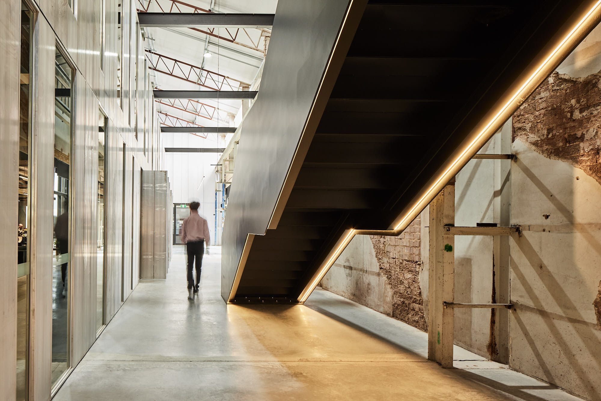 Industrial development interior