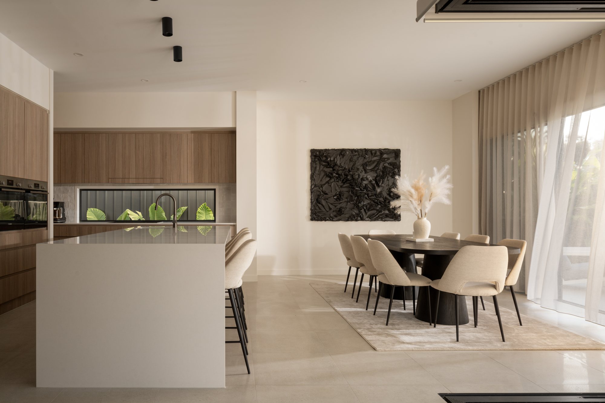 Kitchen and dining